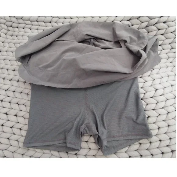Athleta Midtown Skort in Shadow Grey Size 6T NWT - Picture 3 of 3
